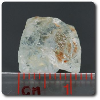 8.73 carats CRISTAL D'AIGUE-MARINE