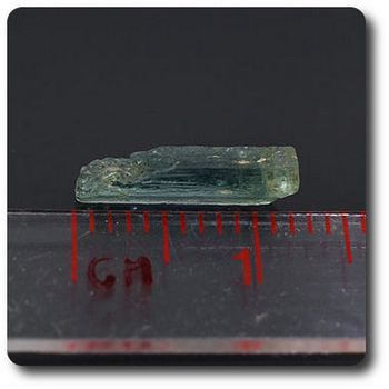 1.07 carats CRISTAL D'AIGUE-MARINE