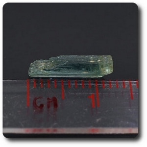 1.07 carats CRISTAL D'AIGUE-MARINE