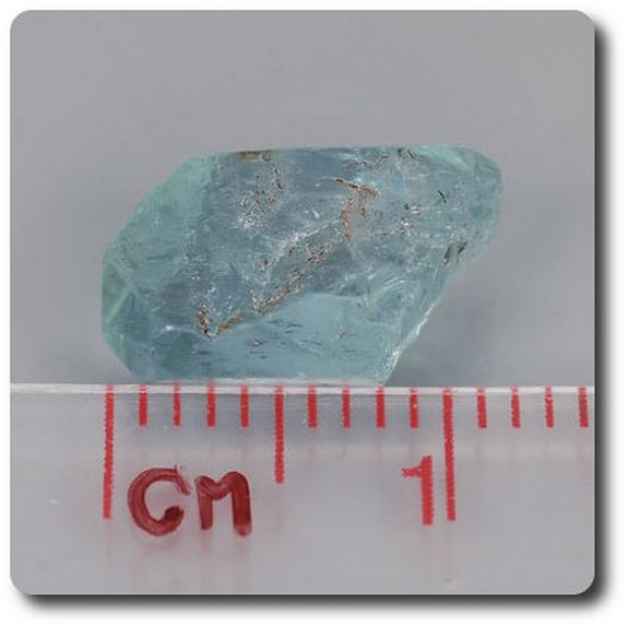 3.5 carats CRISTAL D'AIGUE-MARINE