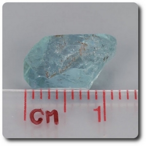 3.5 carats CRISTAL D'AIGUE-MARINE
