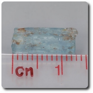 3.04 carats CRISTAL D'AIGUE-MARINE