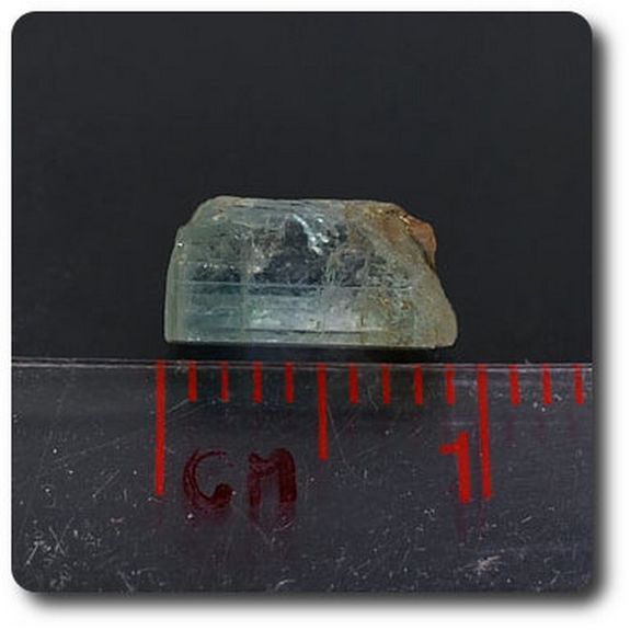 1.96 carats CRISTAL D'AIGUE-MARINE