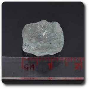 14.27 carats CRISTAL D'AIGUE-MARINE