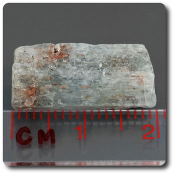 13.5 carats CRISTAL D'AIGUE-MARINE