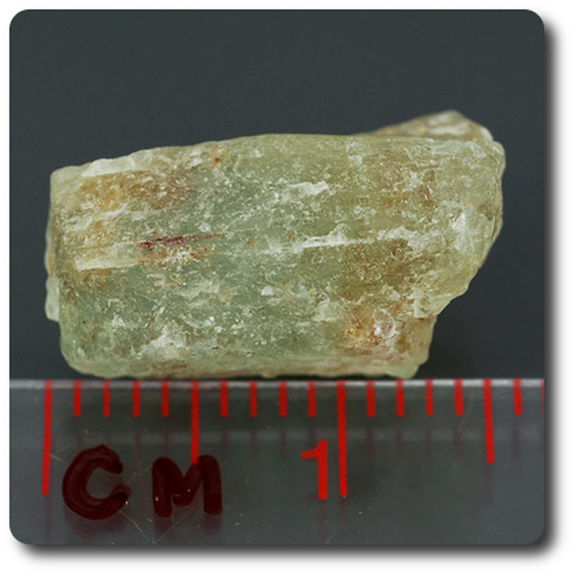 9.53 carats CRISTAL D'AIGUE-MARINE