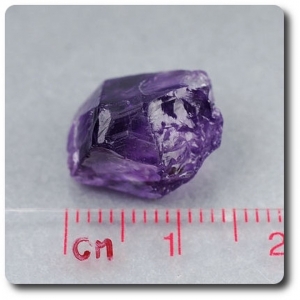 11.4 carats CRISTAL D' AMETHYSTE