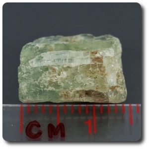 11.04 carats CRISTAL D'AIGUE-MARINE