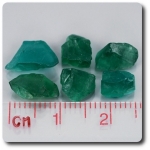 10.01 cts 6 pcs. APATITE CRYSTAL