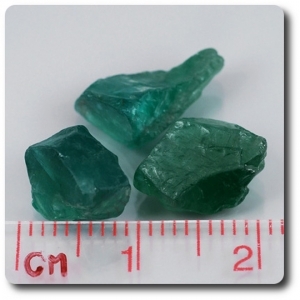 10.54 cts 3 pcs. APATITE CRYSTAL