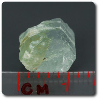 7.7 carats CRISTAL D'AIGUE-MARINE