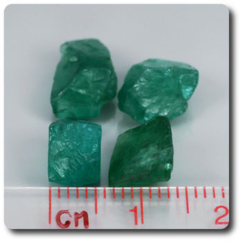 10.49 cts 4 pcs. APATITE CRYSTAL