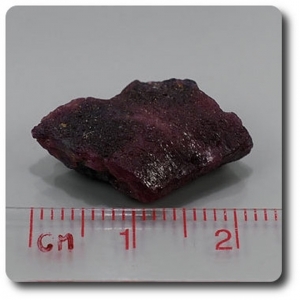 15.8 carats CRISTAL DE RUBIS