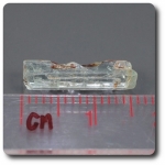 1.97 carats CRISTAL D'AIGUE-MARINE