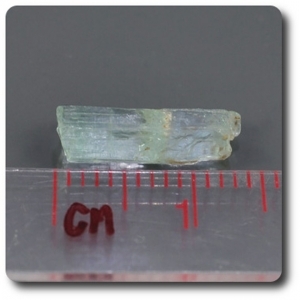 2.18 carats CRISTAL D'AIGUE-MARINE