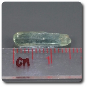 2.29 carats CRISTAL D'AIGUE-MARINE