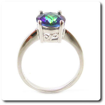 RAINBOW TOPAZ RING