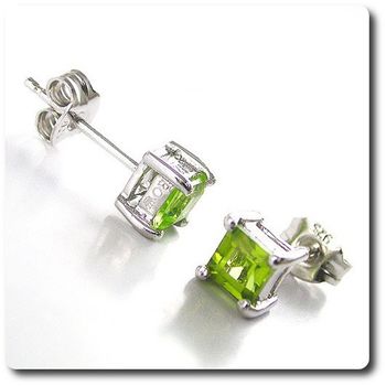 BOUCLES D'OREILLE PERIDOT