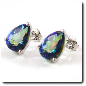 RAINBOW TOPAZ EARRINGS
