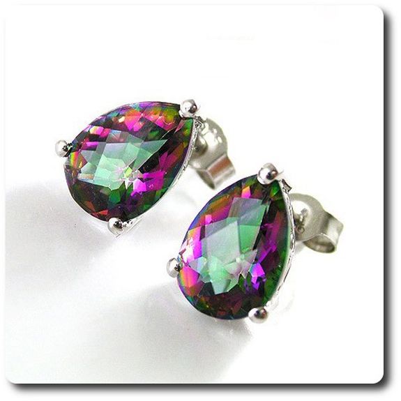 MYSTIC TOPAZ EARRINGS