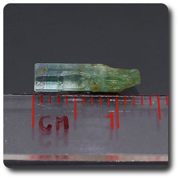 1.31 carats CRISTAL D'AIGUE-MARINE