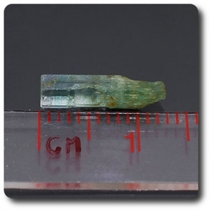 1.31 carats CRISTAL D'AIGUE-MARINE