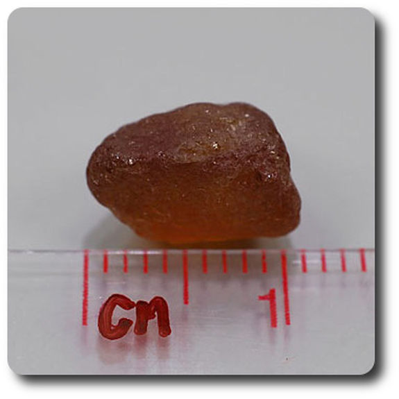 6.13 cts HESSONITE GARNET