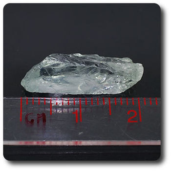 6.18 carats CRISTAL D'AIGUE-MARINE