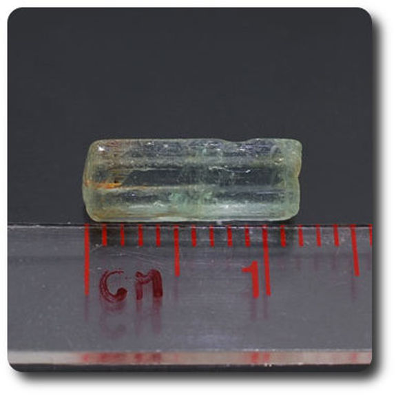 2.24 carats CRISTAL D'AIGUE-MARINE