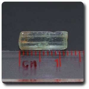 2.24 carats CRISTAL D'AIGUE-MARINE