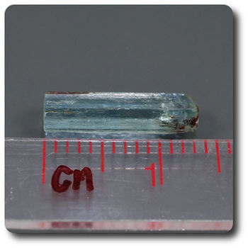 1.56 carats CRISTAL D'AIGUE-MARINE