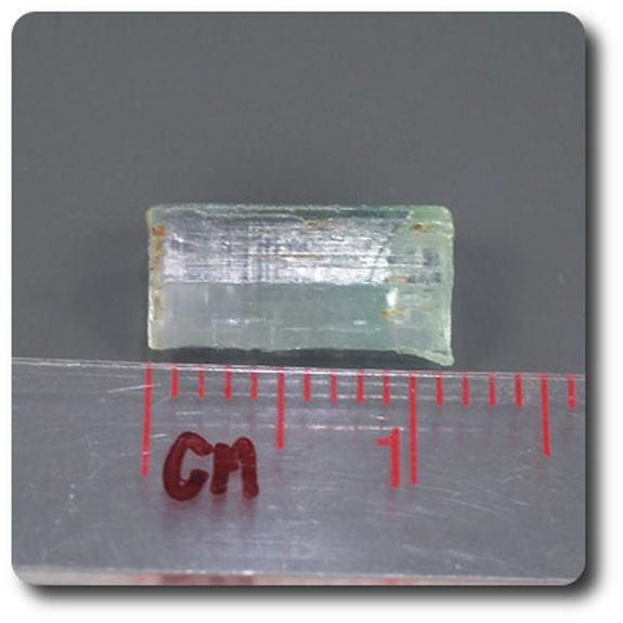 2.81 carats CRISTAL D'AIGUE-MARINE