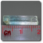 3.42 carats CRISTAL D'AIGUE-MARINE