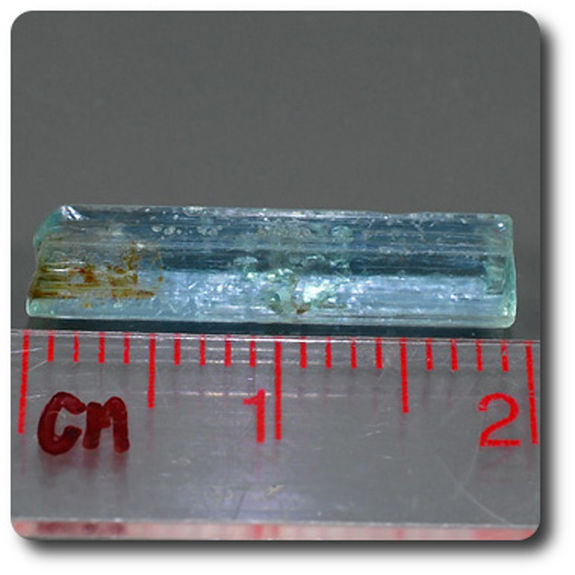 2.65  carats CRISTAL D'AIGUE-MARINE