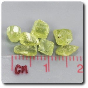 5.08 carats 7 pcs. CRISTAL DE CHRYSOBERYL