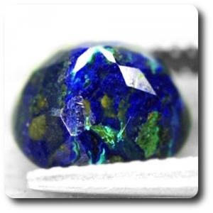 3.07 CT.  MALACHITE AZURITE