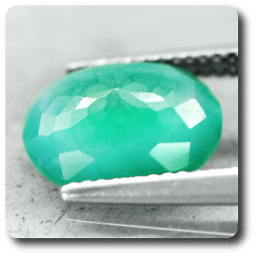 3.20 CT. GREEN AGATE . VVS1