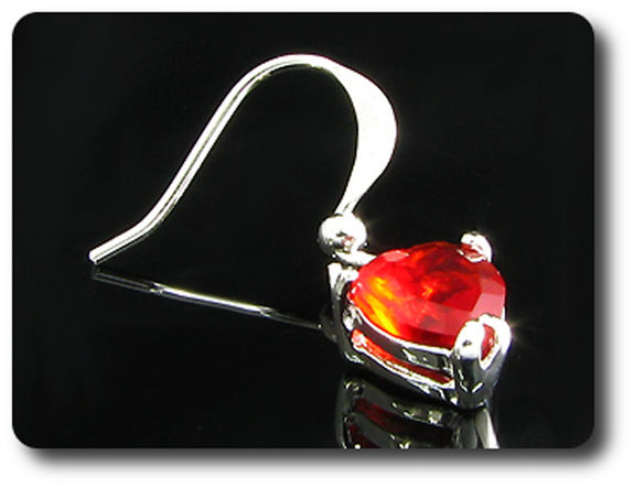 BOUCLES D'OREILLE RUBIS