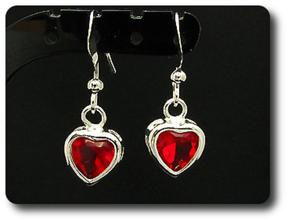 BOUCLES D'OREILLE RUBIS