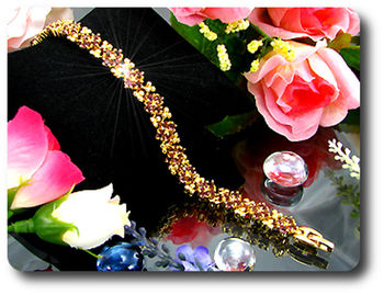 60x3mm Purple Amethyst Bracelet