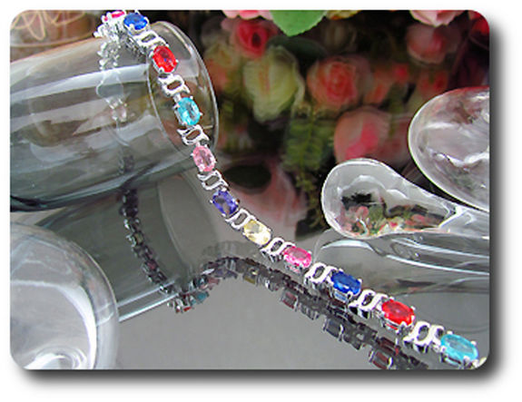 BRACELET TOPAZE MULTICOLORE