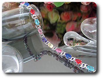 BRACELET TOPAZE MULTICOLORE