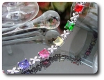 10x7 mm Multicolor Topaz Bracelet