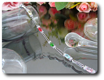 BRACELET TOPAZE MULTICOLORE