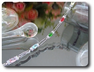 BRACELET TOPAZE MULTICOLORE