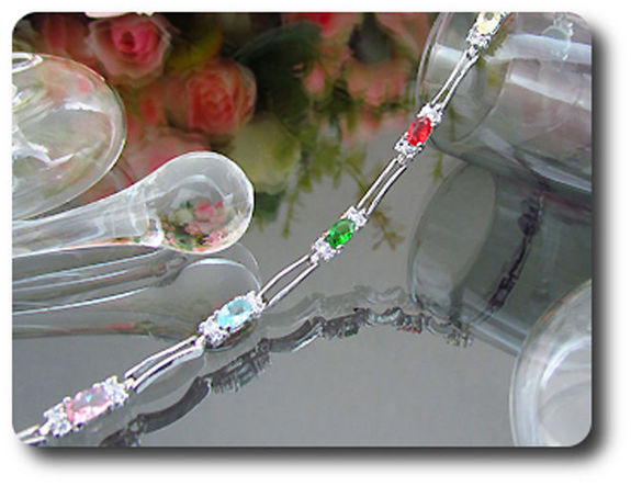 BRACELET TOPAZE MULTICOLORE