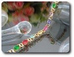 BRACELET TOPAZE MULTICOLORE