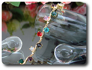 BRACELET TOPAZE MULTICOLORE