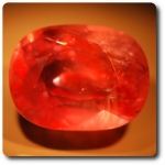 5.23 cts SAPHIR COULEUR CHANGEANTE . SI1