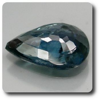 1.09 cts SAPHIR BLEU . SI. NON CHAUFFE
